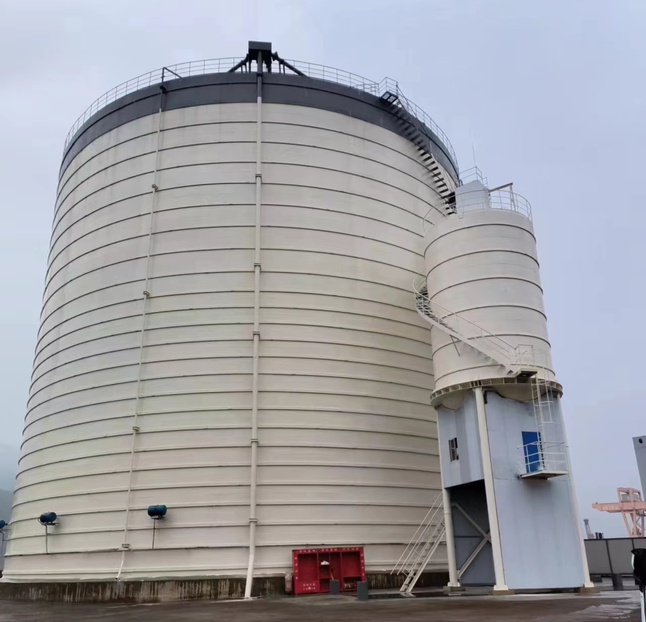 义安10万吨水泥钢板库