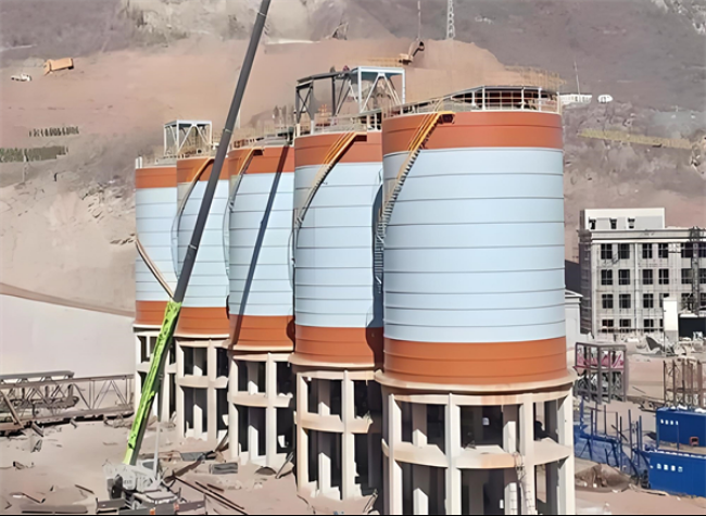 义安高架钢板仓