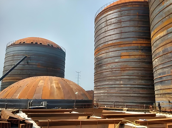 义安焦粉钢板仓